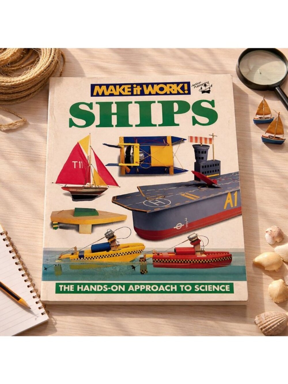 Make It Work Ships Andrew Haslam 1996 Paperback Science Project Book